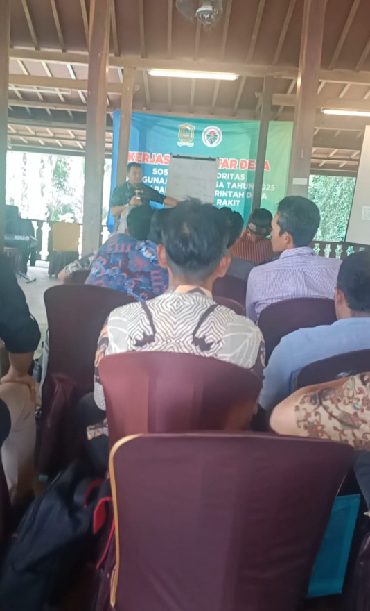 Sosialisasi Dana Desa Tahun 2025 di Tempat Wisata Pikas Madukara Banjarnegara